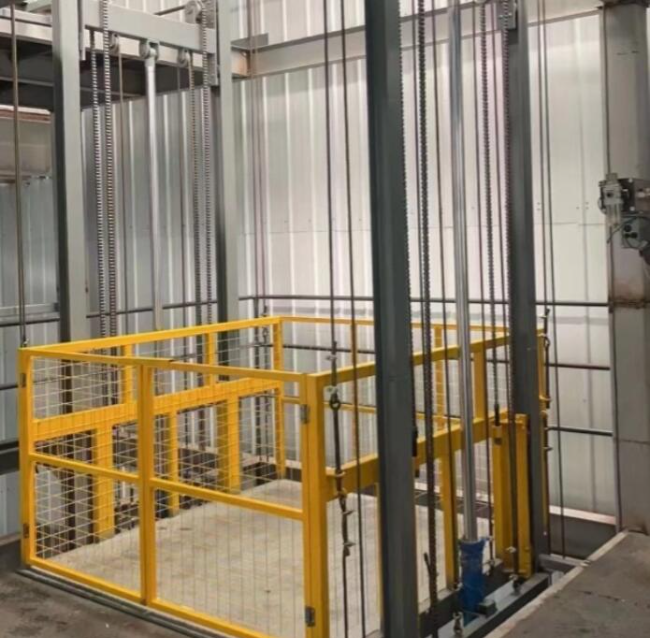 新蔡导轨式升降机一般加工周期